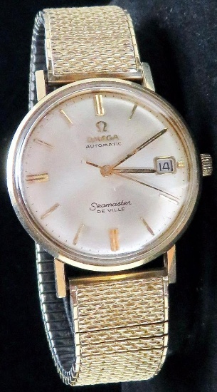 Omega Automatic Seamaster De Ville Men's Wrist Watch.
