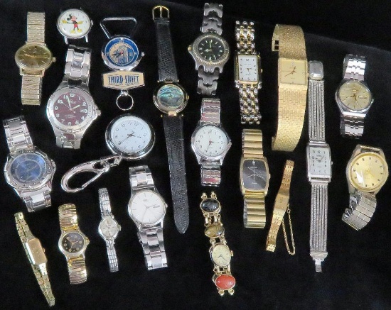 Over (30) Men's and Women's misc. Wrist Watches Vintage to Modern. See images!