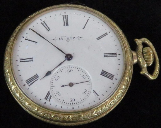 Elgin Pocket Watch 17 Jewels movement # 10388854.