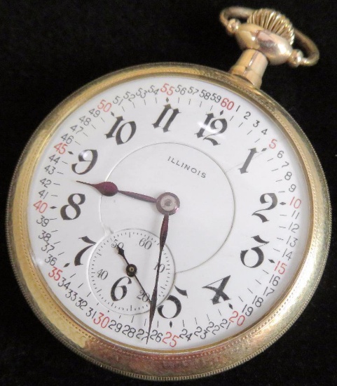 Illinois Sangamo Special Pocket Watch 21 Jewels movement # 2575704.