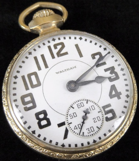 Waltham Pocket Watch 17 Jewels movement # 27604566.