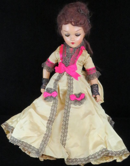 Hard to find! Vintage Madame Alexander Composition Renoir Lady Windermere Doll approx 21". Please