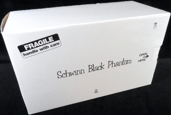 1950's Schwinn Black Phantom Bicycle - Danbury Mint 1:6 Scale.