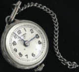 Early C. Bucherer Lucerne lapel watch - missing brooch / pin.