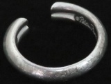 Paloma Picasso Sterling Silver Tiffany Ring. Approx 3.9 grams.
