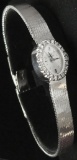 Vintage Lady's Omega Watch marked 14K - 17 Jewels 485 - Mov# 32759396. Approx 25.0 grams. Works!