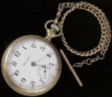 Hamilton Pocket Watch - Smith's Special 17 Jewels movement # 559820 with watch fob.