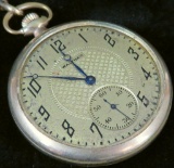Waltham Pocket Watch 15 Jewels movement # 23915184 (missing glass) with watch fob.