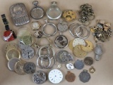 Watch Dealer Lot: Pocket Watch Parts, Watch Fobs, Cases, Movements & much more. Take a look at ima
