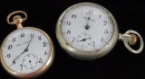 Lot of (2) Pocket Watches includes W.F. Laraway 15 Jewels movement # 1870022 & Illinois Pocket Watch