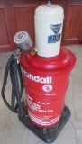 Vintage Kendall Motor Oil Super 3 Star Gear Lube Drum with Pump. Pickup Only. No Shipping on this