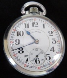 Illinois Watch Co. - The Garland Pocket Watch 17 Jewels movement # 4495385.