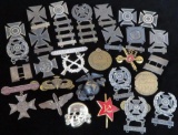 Lot of approx (28) misc. vintage Military Pins & Medals.