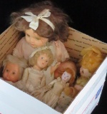 Lot of (8) vintage dolls includes Horsman, Eegee, Vogue & more.