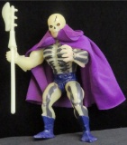 1981 Masters of the Universe - He-Man - Scare Glow. 100% Complete with glowing Halberd / Staff.