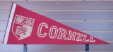 Lot of (40) Vintage Felt College Pennants includes Iowa, Baylor, Ohio State, University of Colorado,