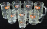 Lot of (9) A&W Root Beer Mugs (5) Large, (3) Medium & (1) Small.