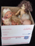 Lot of (6) vintage dolls includes Ideal, Mattel, Uneeda, Arranbee & more.