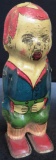 Vintage Lindstrom Crying Boy Tin Wind Up Toy. Wind up and works!