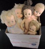 Lot of (5) vintage dolls includes Lorrie Dolls, Uneeda, Ideal & more.