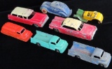 Lot of (7) vintage Cars includes Tootsie, part cars & fixer uppers.