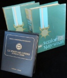 Stamps: Large U.S. & Foreign Stamp Collection contains (3) Stamp Albums & (39) Envelopes & misc.
