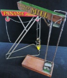 3pc. Vintage Toy Lot includes Panama Pile Driver, Bowler Andy Mill & large group of Marbles.