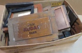 (2) boxes full of vintage Cameras includes old Kodak Box Camera.