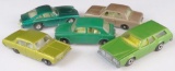 Lot of (5) vintage Matchbox includes No. 36 Opel Diplomat, No. 75 Ferrari Berlinetta, No. 25 Ford Co