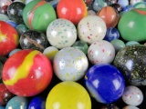 Lot of 170+ collector Marbles.