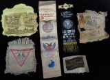 Historical Memorabilia includes antique (MWA) Modern Woodmen of America Encampment Badge Ribbon Lee