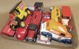 Large lot of (26) of vintage Banks includes Bronze, Antique Cars, Advertising & more.