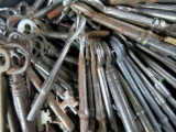 Approx (117) Antique Keys includes Clock & Watch Keys and a whole lot of Skeleton Keys!