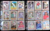 Lot of 1989 & 1991 Topps Baseball Card Sets in Binders approx 1584 cards total!