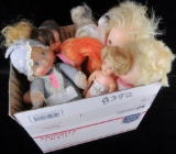 Lot of approx (12) vintage Dolls.