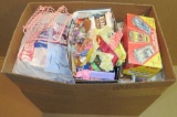 Large box full of vintage Dolls & other Doll related items! Have to look through this huge lot!
