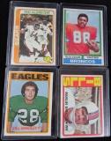 Lot of (18) early mostly Topps Football Cards.