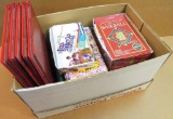 Large box full of collector Baseball Cards includes Albums, Box Sets & more!