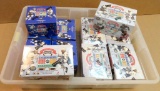 (6) Grey Boxes & (5) Blue Boxes 1995 Premier Edition Playoff Hockey One on One Challenge Box Sets.
