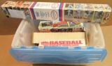 Large box full of Baseball & Basketball Collector Cards. Many Collector Set boxes & more!
