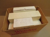 Box full of Collector Card Boxes full of Baseball Cards. Have to look through this lot!