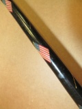 Custom made quality Jim Grandt Fishing Rod. American Flag motif. 5' 6