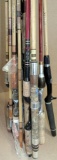 Lot of approx (12) misc quality Fishing Poles includes mostly Heddon Pal Poles! Pickup Only! No Sh