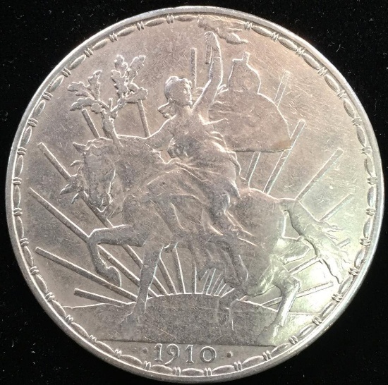 1910 Mexico One Peso - Caballito One Peso.