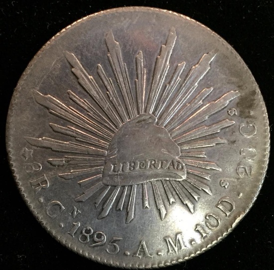 1895 AM 8 Reales Mexico