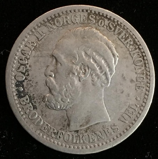 1875 50 Ore Norway