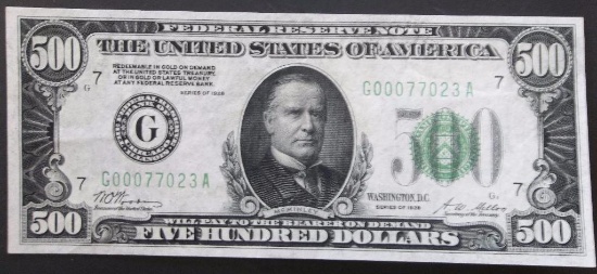 1928 $500 FRN