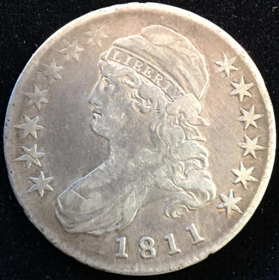 1811 Bust Half Dollar