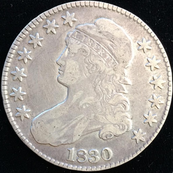 1830 Bust Half Dollar