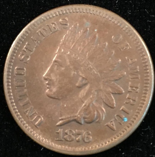 1876 Indian Head Cent.